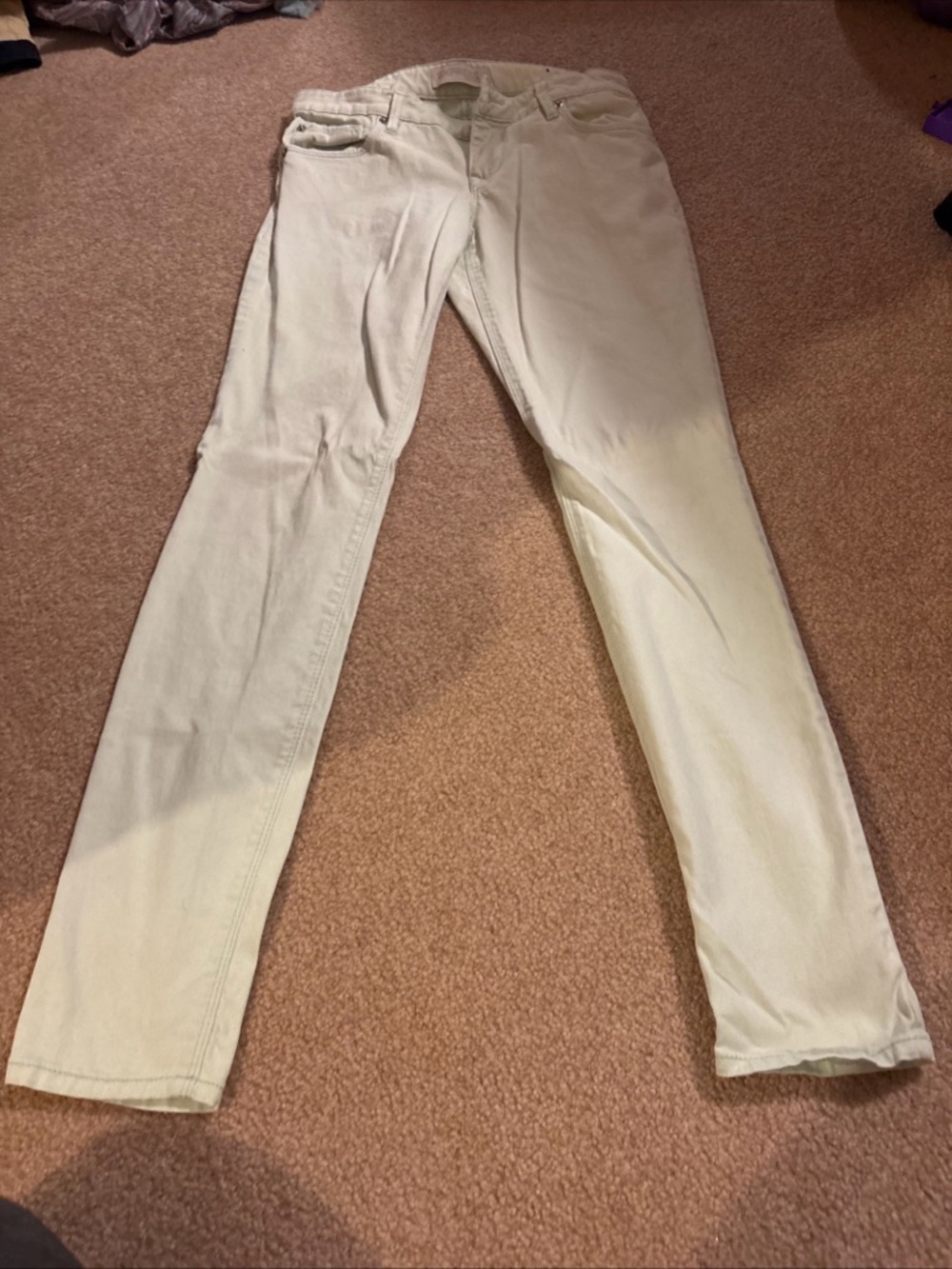 Express Size 4 Light Green Skinny Jeans Women's